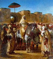 Султан Марокко (Эжен Делакруа)