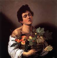 Картина Караваджо “Юноша с фруктами“