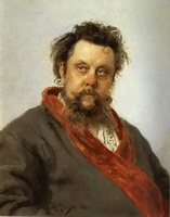 Портрет композитора М. Мусоргского (И.Е. Репин)
