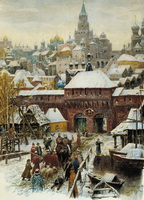 Москва. Конец XVII века (А.М. Васнецов)