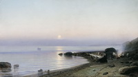 На берегу моря (Р.Г. Судковский, 1882 г.)