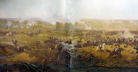 Бородинская битва (Ф. Рубо, реконструкция)