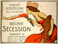 Плакат выставки Берлинского сецессиона (1900 г.)
